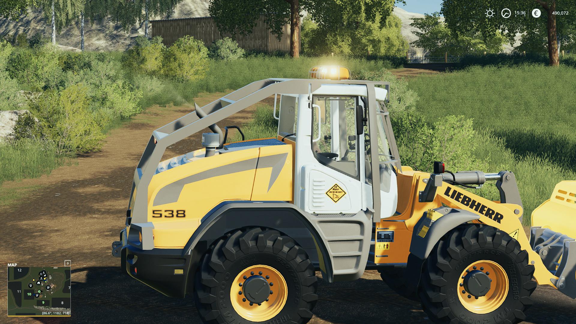 Mod Liebherr L 538 Forestrier V10 Farming Simulator 22 Mod Ls22 Mod Download 8275