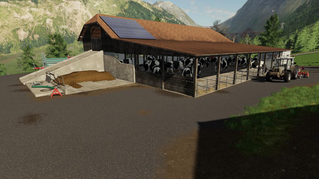 Ls19 Alpine Cow Barn V10 Farming Simulator 22 Mod Ls22 Mod Download 3041