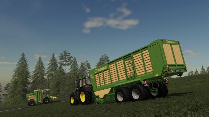 LS19 Krone ZX 470 GD v1.1 - FS 25 modding - LS25 Mod download!