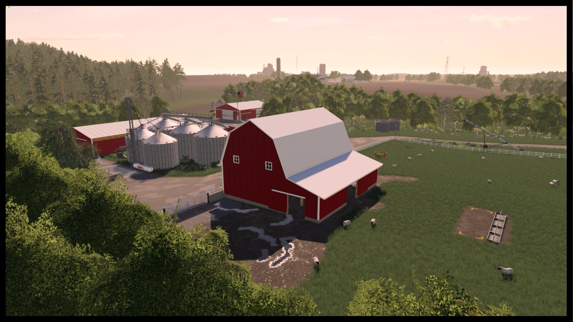 Map Deere Country USA v1.0 - Farming Simulator 19 mod, LS19 Mod download!