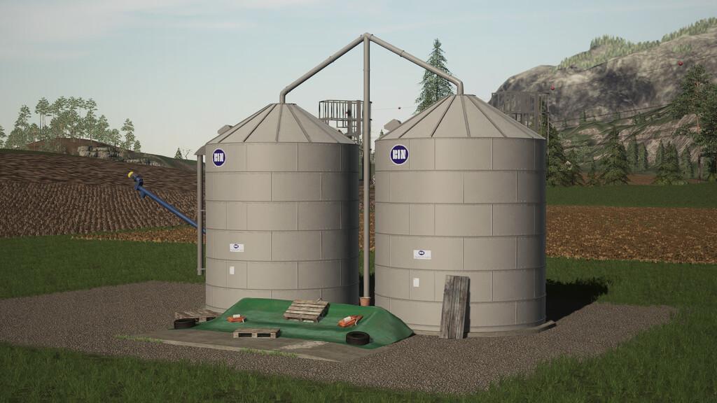 Mod Grain Silo V10 Farming Simulator 22 Mod Ls22 Mod Download 7612