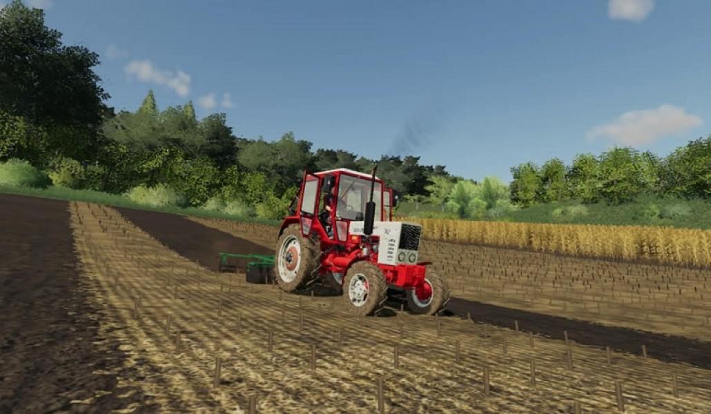 Tractor Belarus MTZ-82 Lux v1.0 - Farming Simulator 19 mod ...
