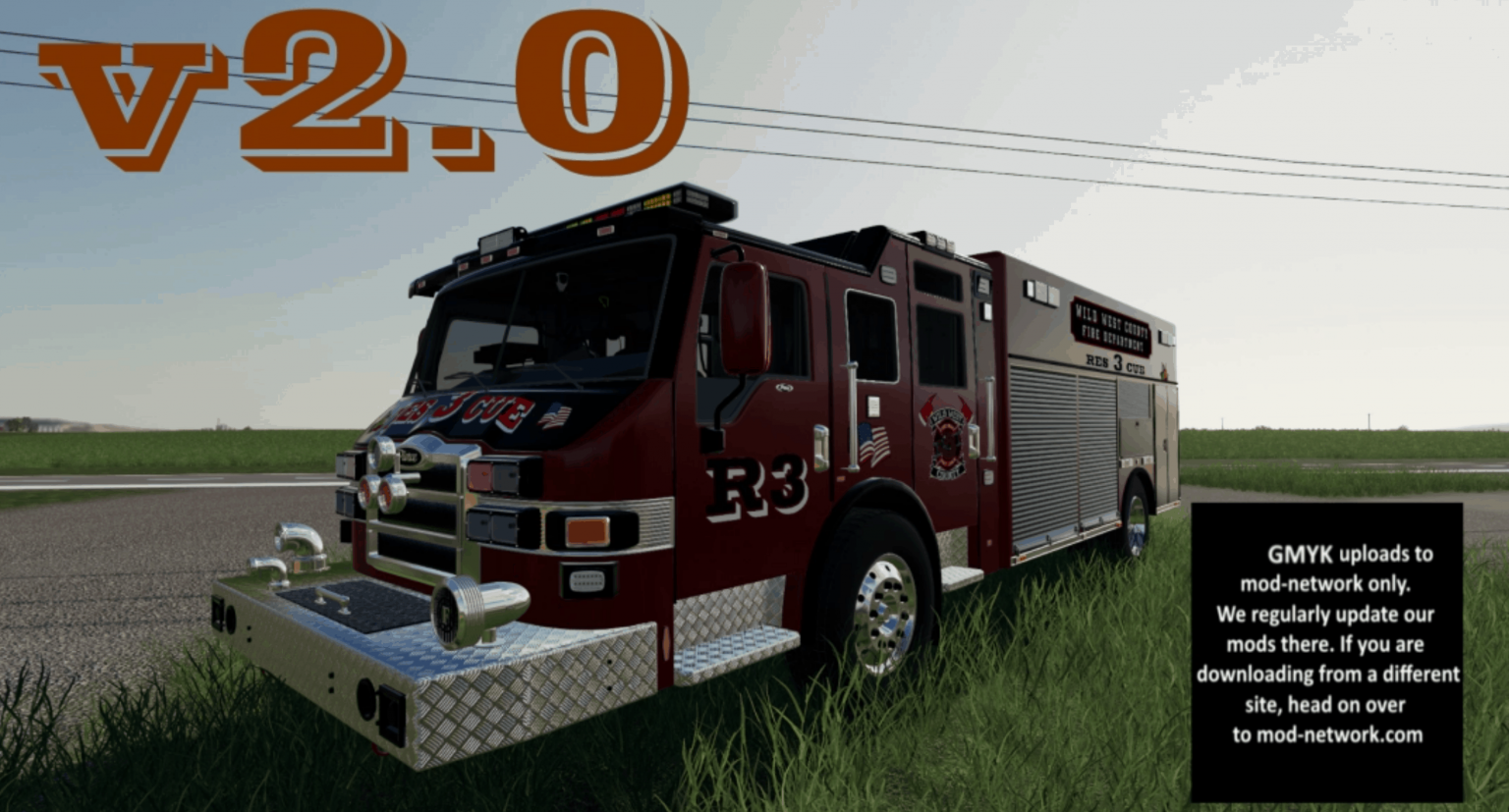 Fs 19 Pierce Velocity Single Axle Rescue V20 Farming Simulator 22 Mod Ls22 Mod Download 5295