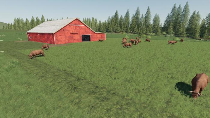 Ls2019 Lone Oak Cow Husbandry V12 Farming Simulator 22 Mod Ls22 Mod Download 0691