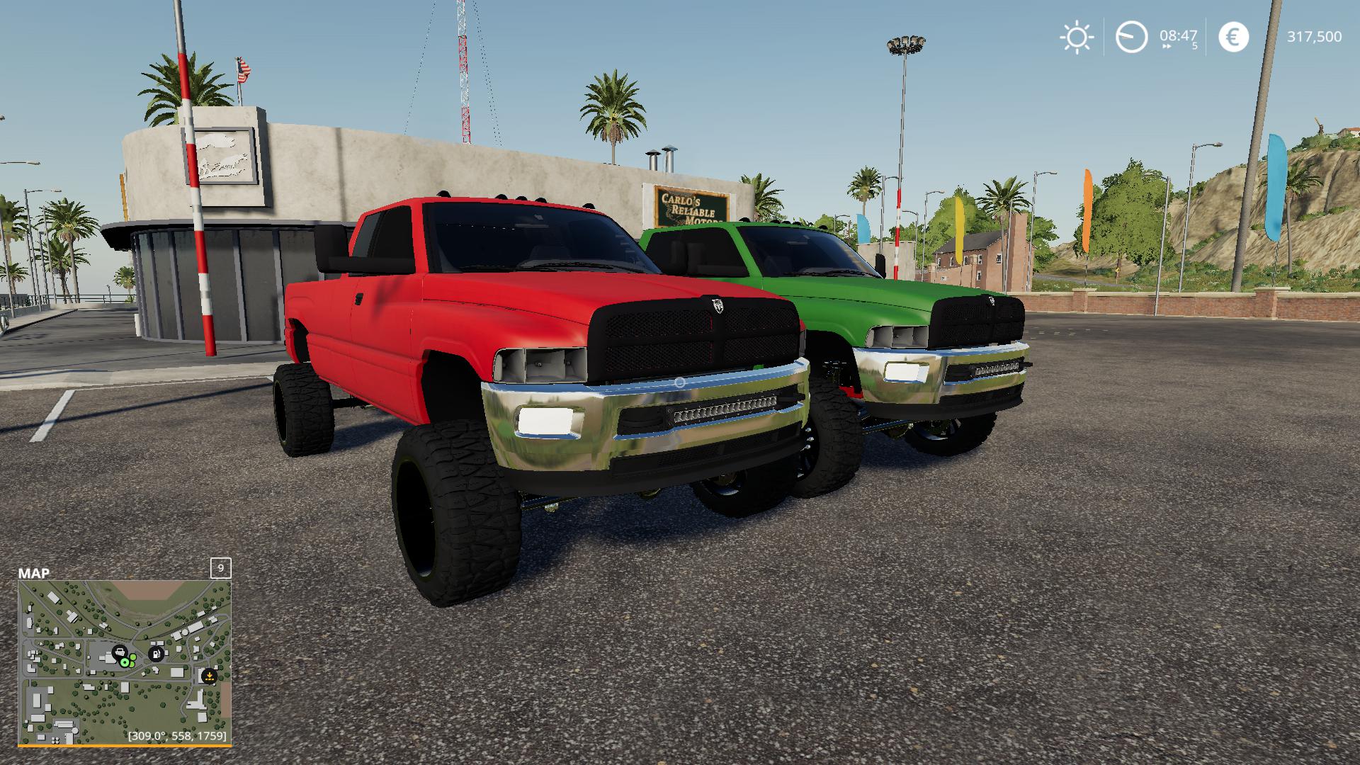 Mod Dodge Extended Cab Second Gen 24v V10 Farming Simulator 22 Mod Ls22 Mod Download 1715