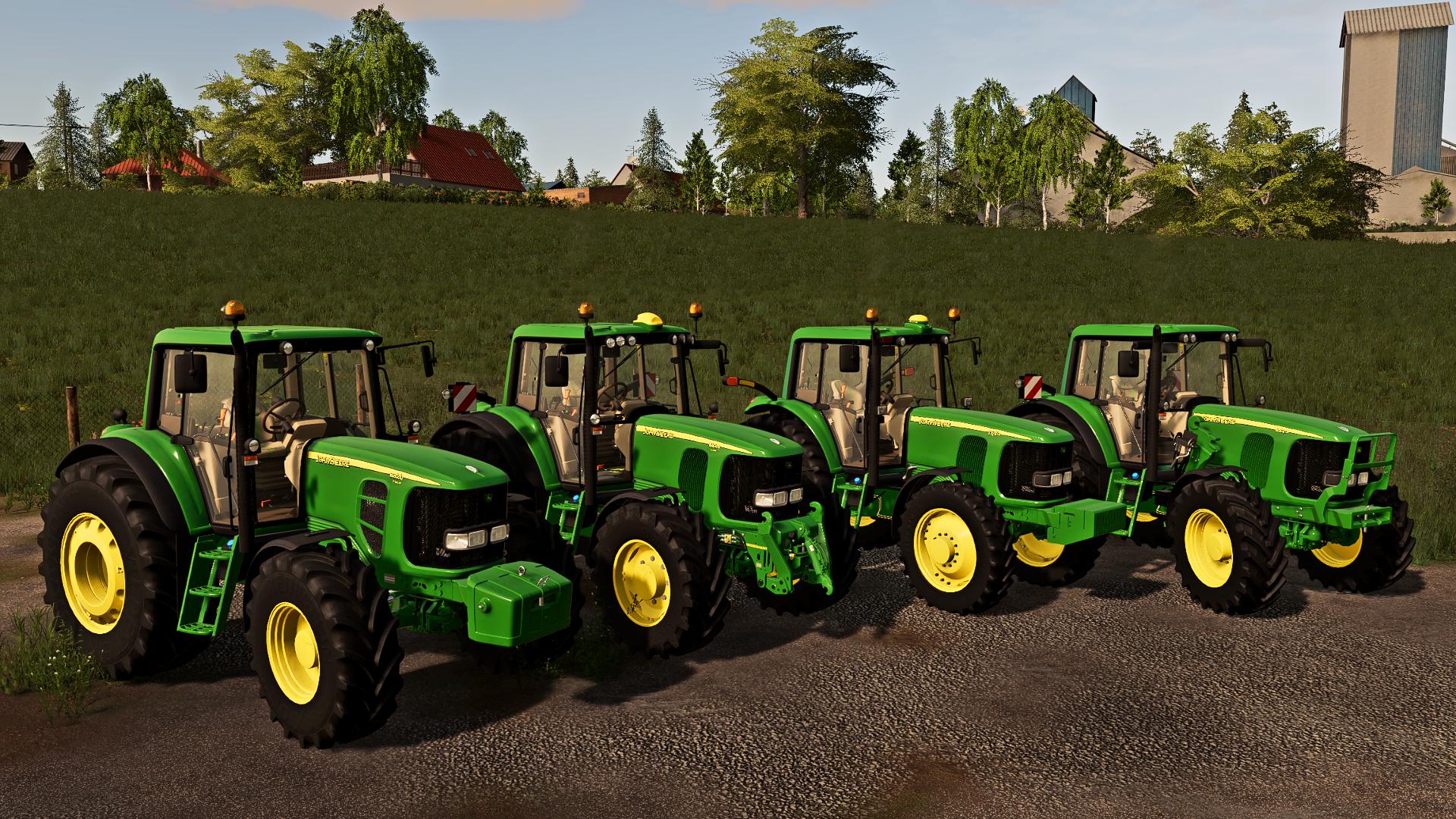 Tractor John Deere 60207020 Premium V20 Farming Simulator 22 Mod 9791