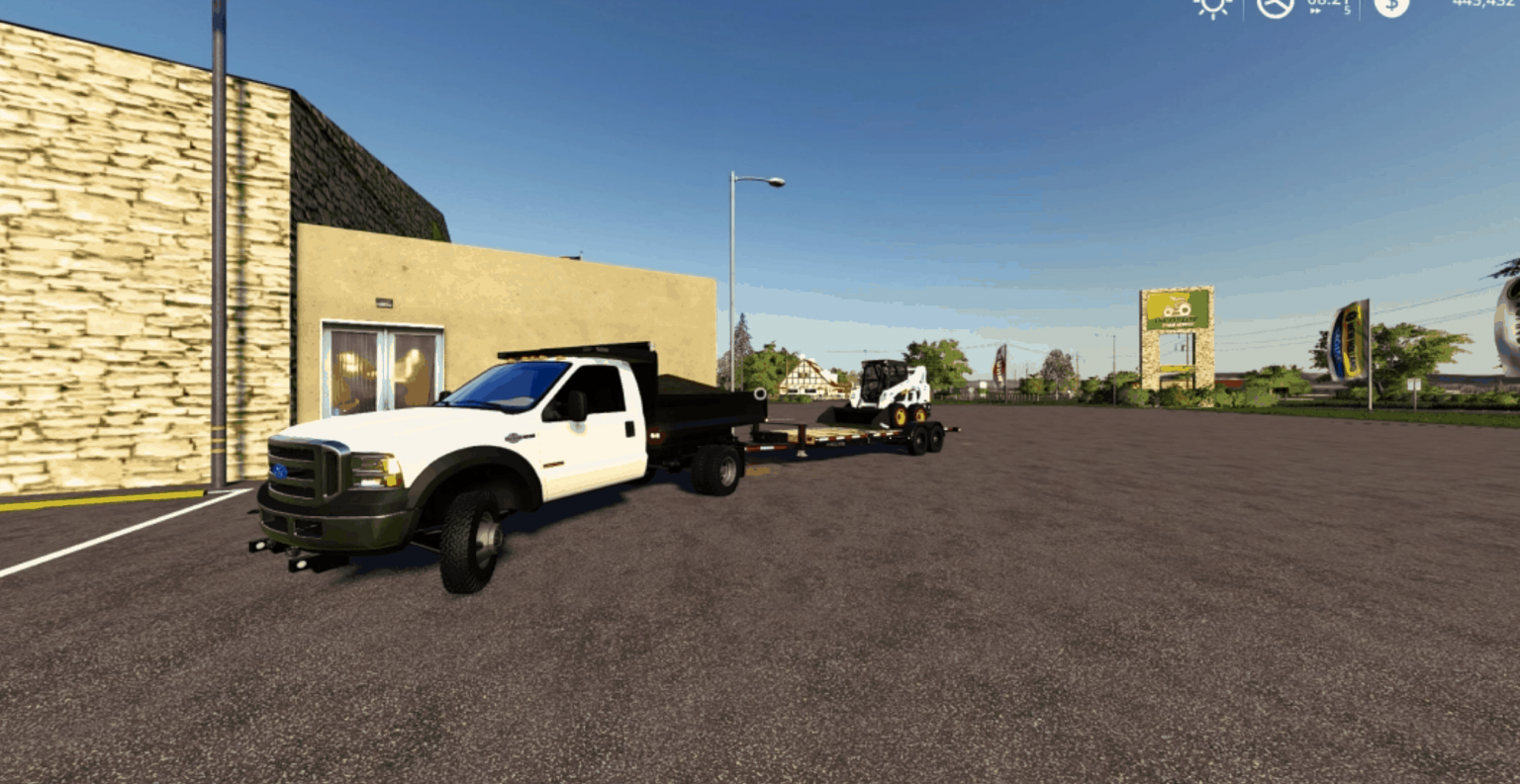 Ford F550 Dump Truck V10 Ls 19 Farming Simulator 19 Mod Ls19 Mod 456 2893