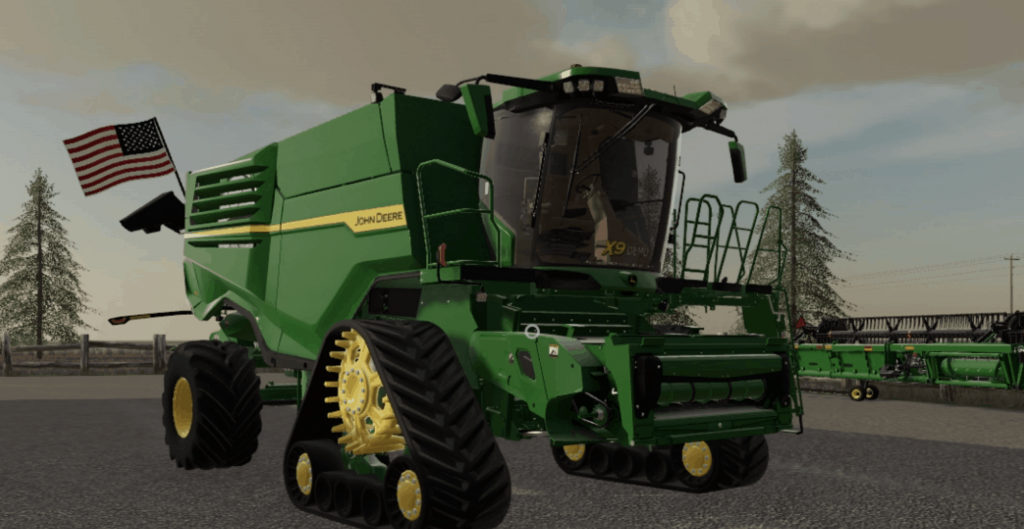 John Deere X9 Edited V1 0 Fs19 Farming Simulator 22 Mod Fs19 Mody ...