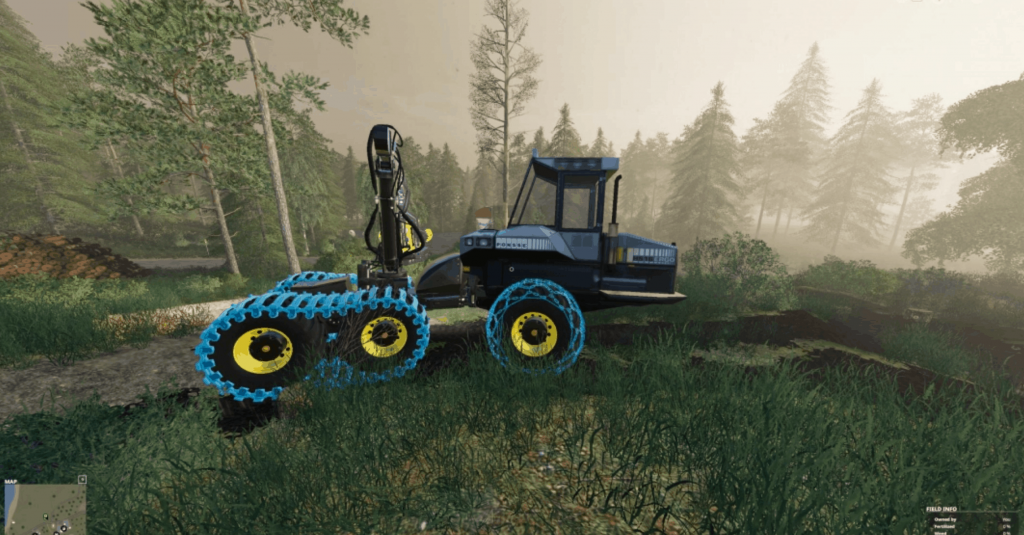 Ls 19 Ponsse Ergo Hs16 V10 Farming Simulator 22 Mod Ls22 Mod Download 5336