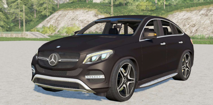 Ls19 Mercedes Benz Gle 450 4matic Coupe C292 15 V1 0 Farming Simulator 19 Mod Ls19 Mod Download