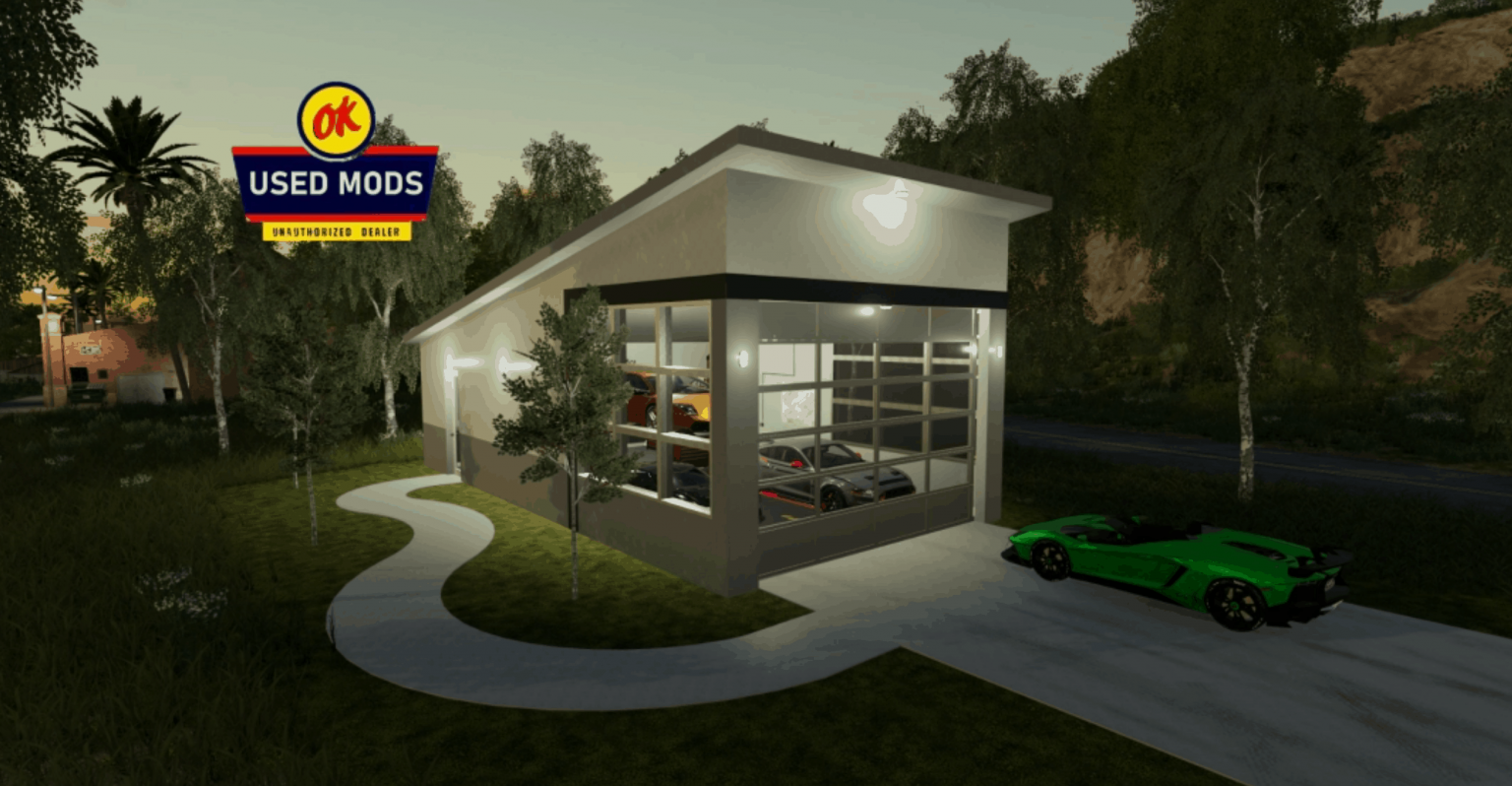 Mod Modern Garage With Workshop Function Farming Simulator 22 Mod Ls22 Mod Download 6806