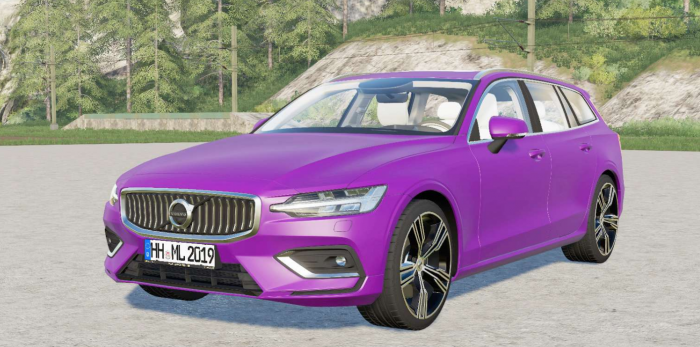 Mod Volvo V60 T6 Inscription 2018 Farming Simulator 22 Mod Ls22 Mod Download 3648