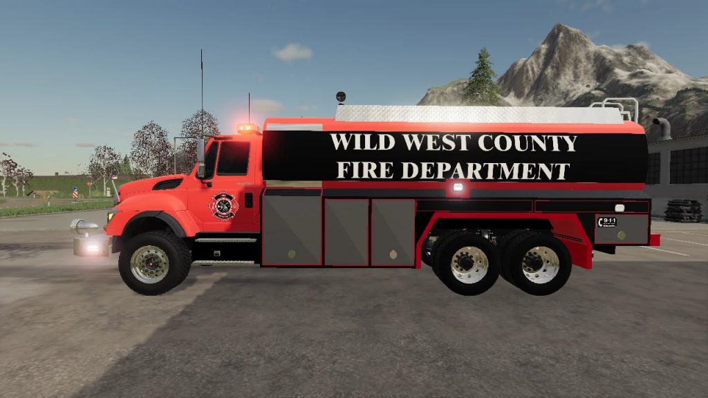 fire truck fs19