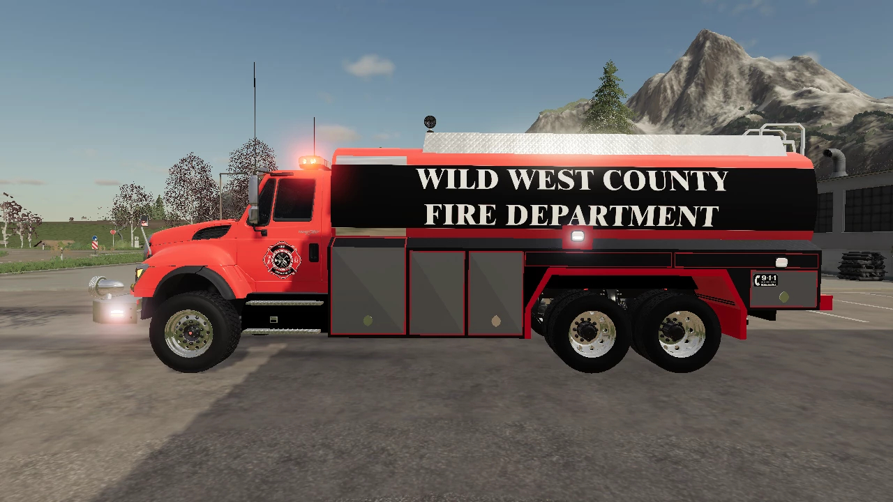 farming simulator 17 fire truck mods