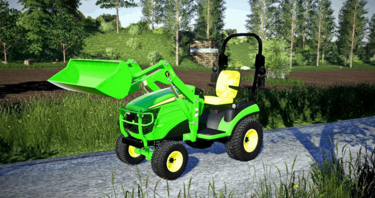 LS 19 John deere 1025r - Farming Simulator 22 mod, LS22 Mod download!