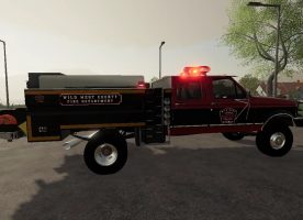 Car Ford American Fire Truck V Farming Simulator Mod Ls Mod