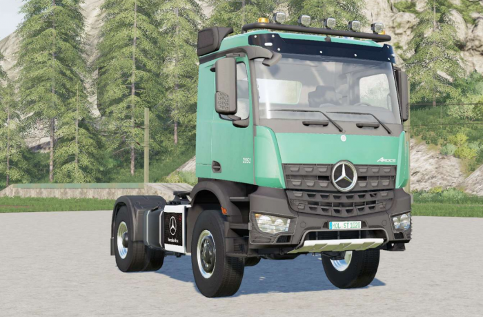 Mercedes-benz Arocs 2018 Power Selection Ls19 - Farming Simulator 22 