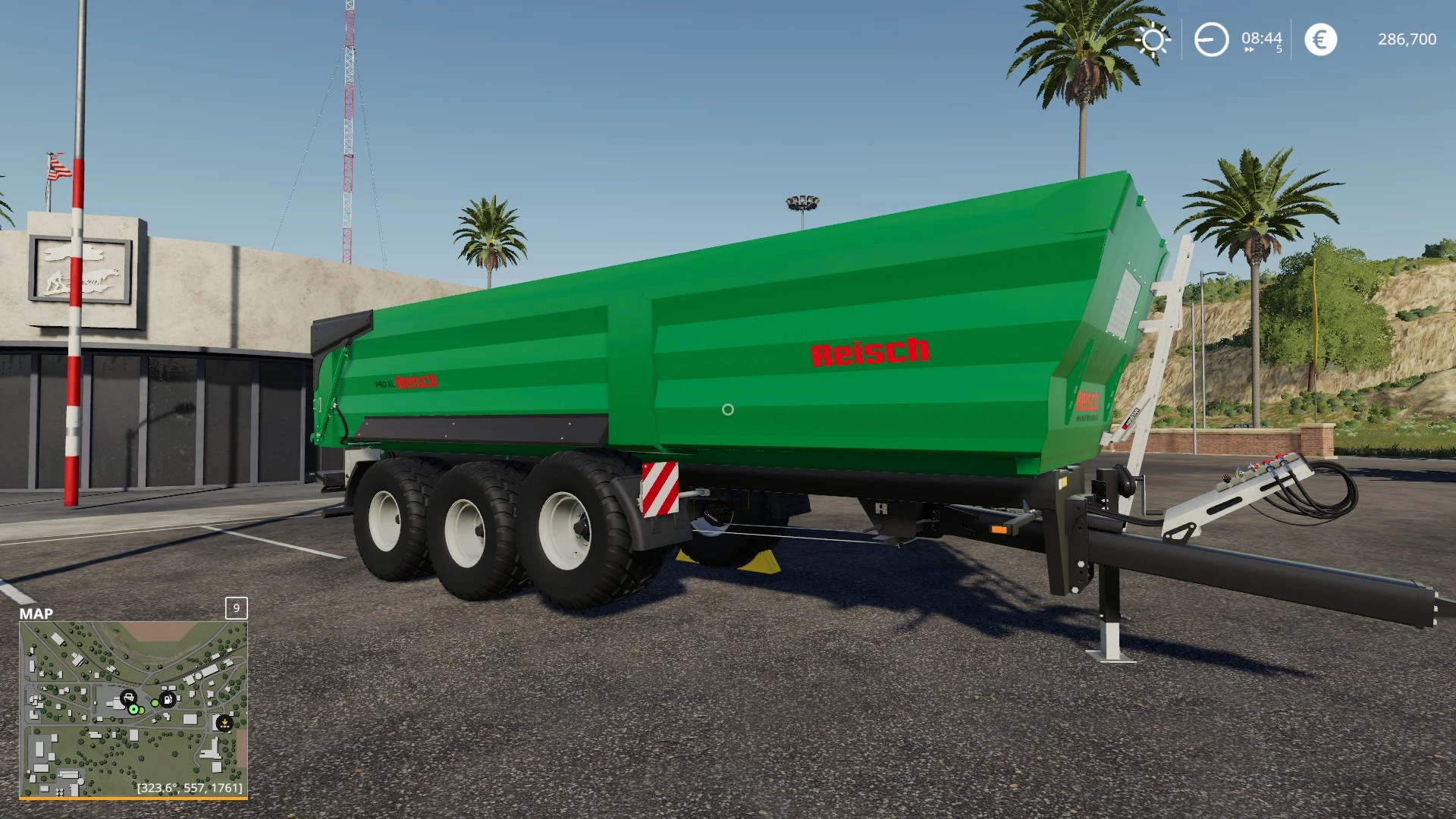 Trailer Reisch Rtwk 300 As 800 V10 Farming Simulator 22 Mod Ls22 Mod Download 4228