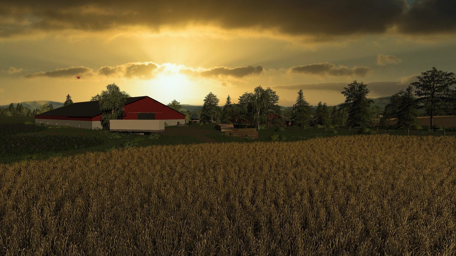 Mod Swedish Landscape v1.0 - Farming Simulator 22 mod, LS22 Mod download!