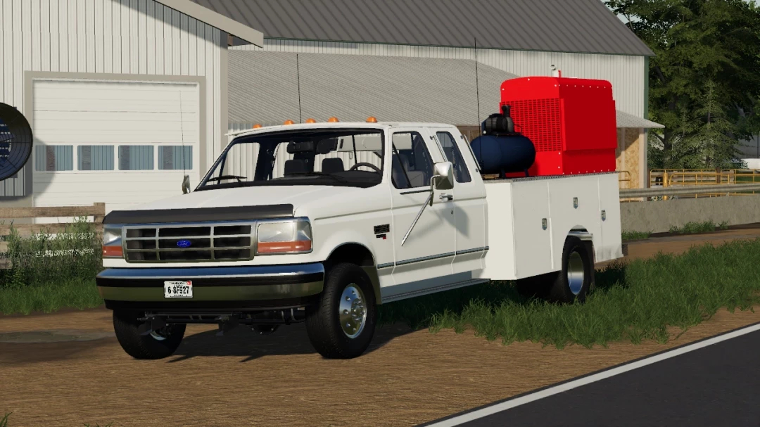 1994 Ford Service Truck Idi Diesel V20 Truck Farming Simulator 22 Mod Ls22 Mod Download 2693