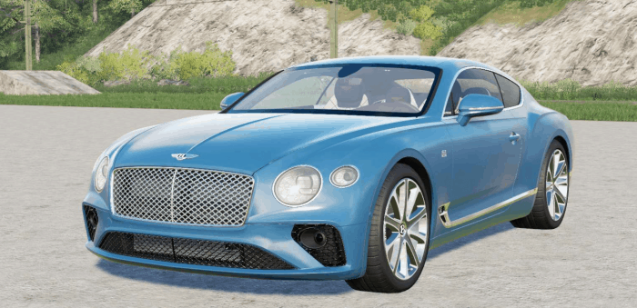 Fs 19 Bentley Continental Gt 2018 Farming Simulator 22 Mod Ls22 Mod Download 1920