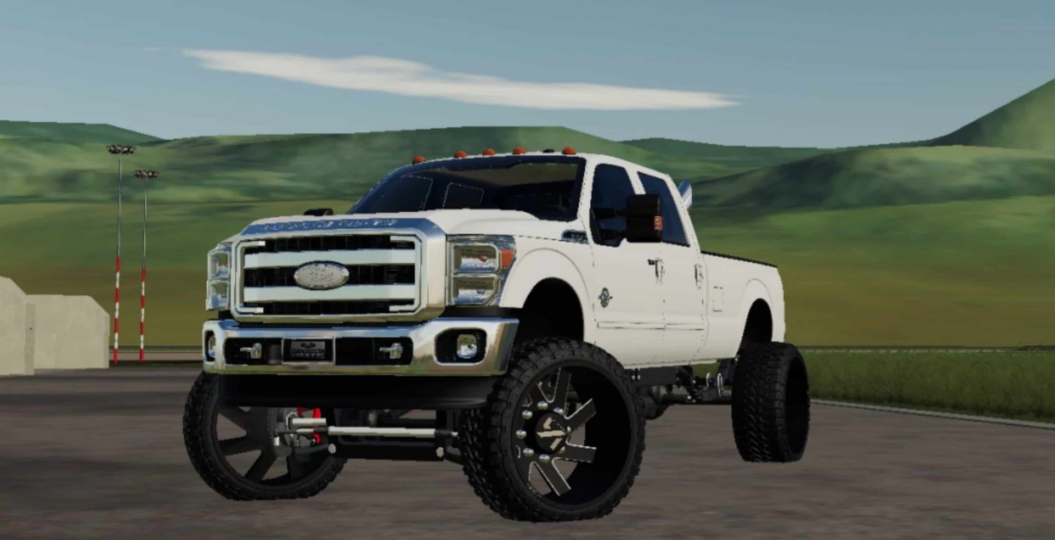 LS 19 2011 Ford F-350 - Farming Simulator 22 mod, LS22 Mod download!