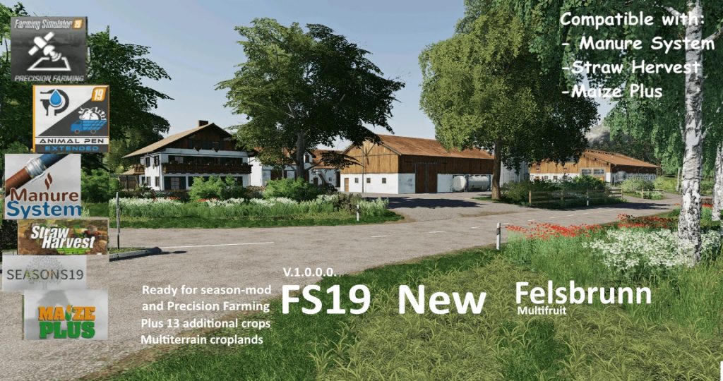 Map New Felsbrunn Multifruit V1001 Farming Simulator 22 Mod Ls22 Mod Download 8548