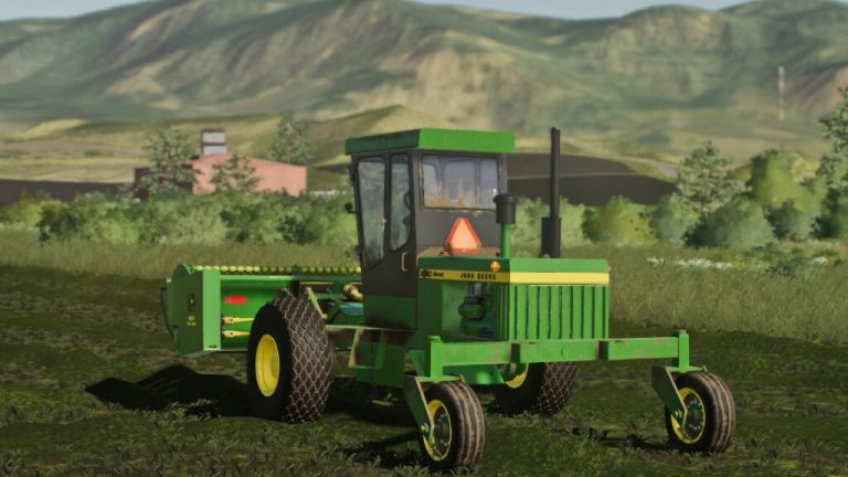 Mod John Deere 2280 Windrower v1.2 - Farming Simulator 22 mod, LS22 Mod ...