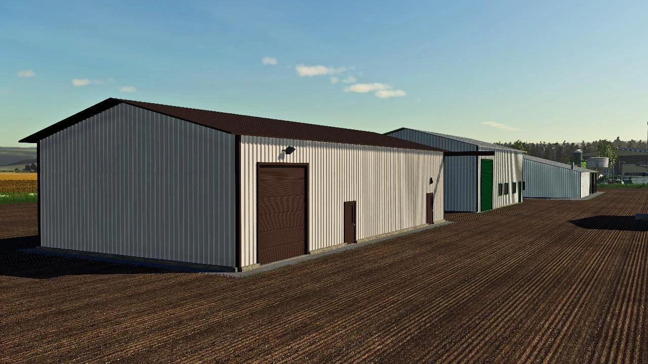 LS2019 American Hangars Pack v1.0 - FS 25 modding - LS25 Mod download!