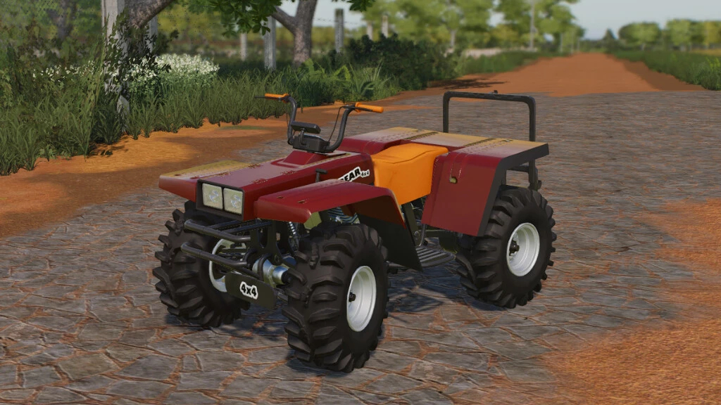 Ls2019 Lizard Quad Bear 350 4x4 V10 Farming Simulator 22 Mod Ls22 Mod Download 7402