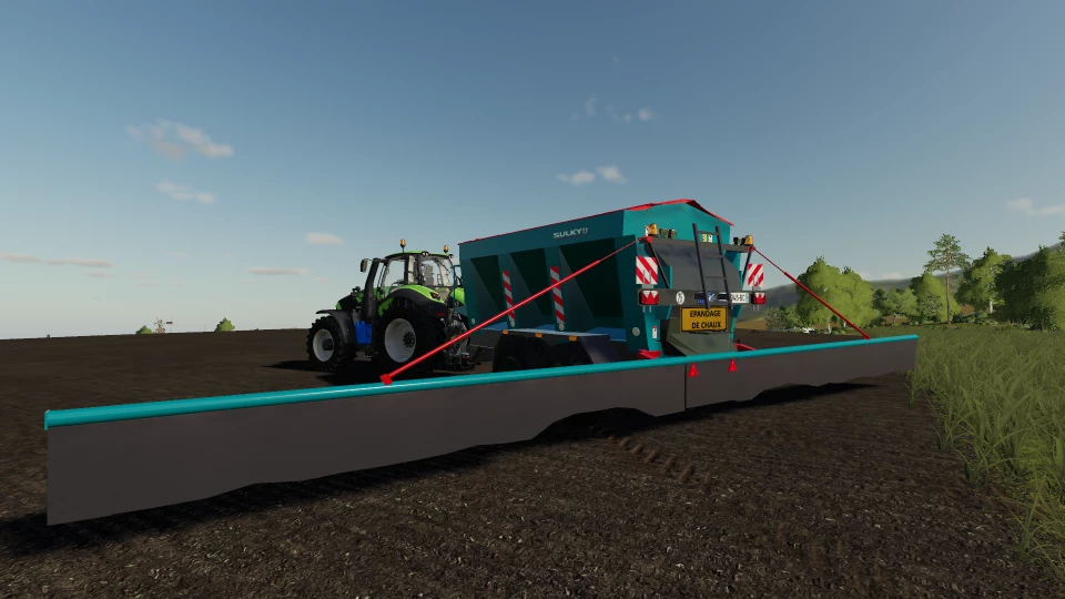 Mod Sulky Lime Spreader V11 Farming Simulator 22 Mod Ls22 Mod Download 8958