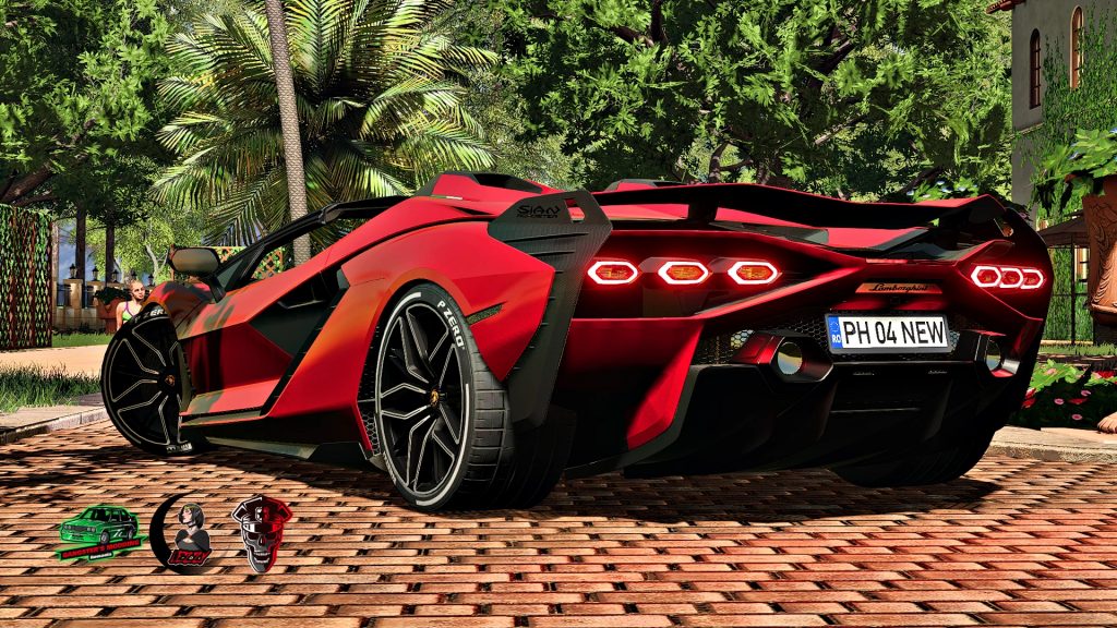 FS 19 Lamborghini Sian Roadster  - Farming Simulator 22 mod, LS22 Mod  download!