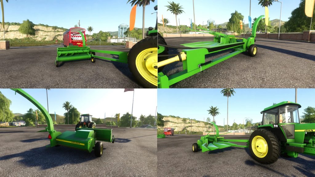 Fs 19 John Deere 3955 Pull Behind Chopper V10 Farming Simulator 22 Mod Ls22 Mod Download 9178