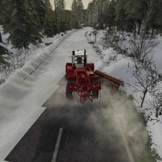 LS19 Raba 180 snow plow v1.0 - Farming Simulator 22 mod, LS22 Mod download!