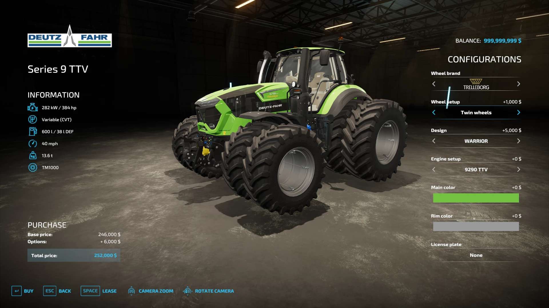 Ls22 Deutz Fahr Series 9 Ttv V10 Farming Simulator 22 Mod Ls22 Mod 9918