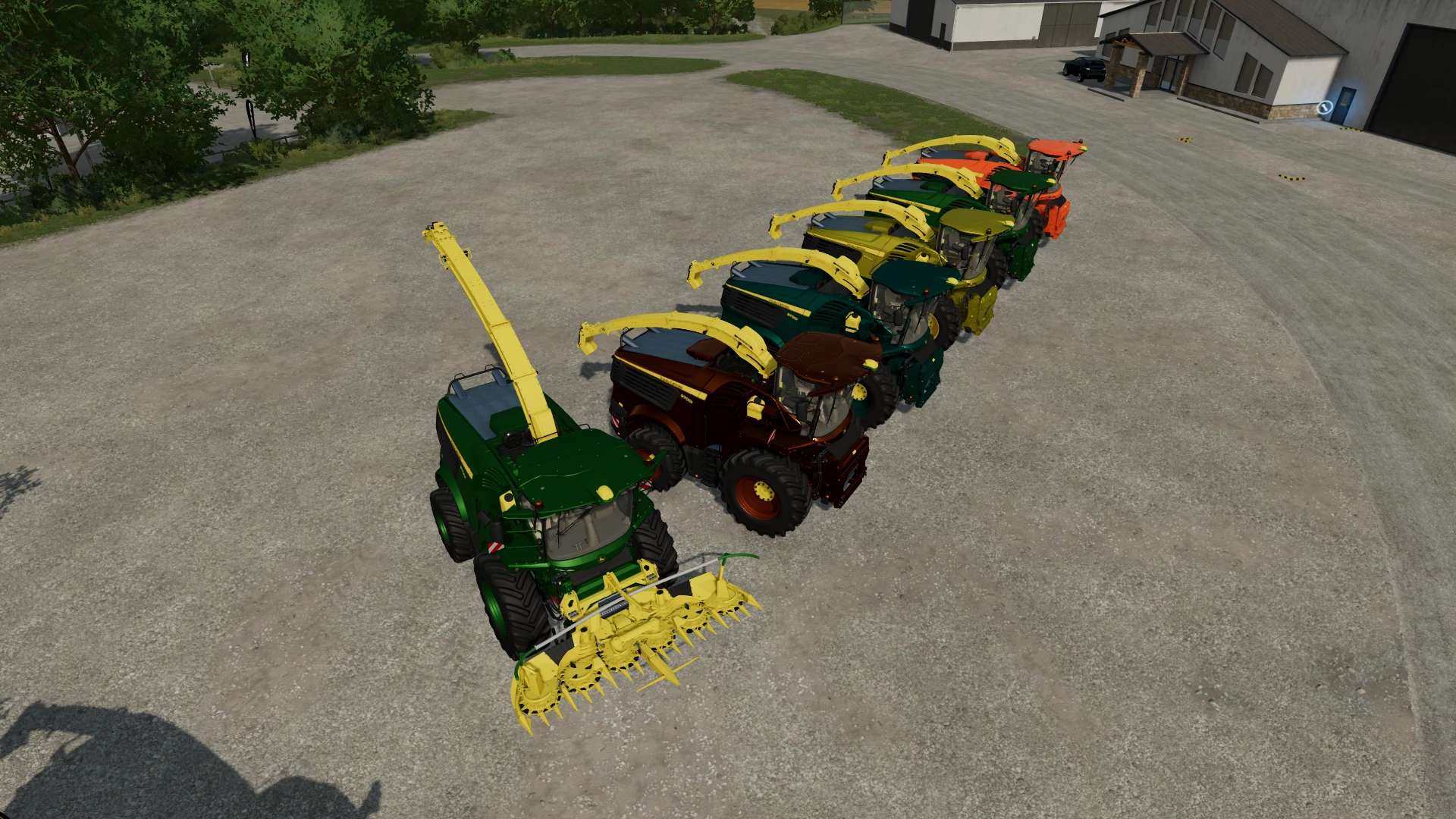 Ls John Deere Foreage Harvester Mod Pack V Farming Simulator