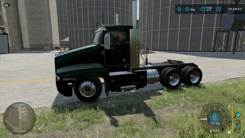 LS22 Kenworth T600 Day Cab v1.0 - Farming Simulator 22 mod, LS22 Mod ...