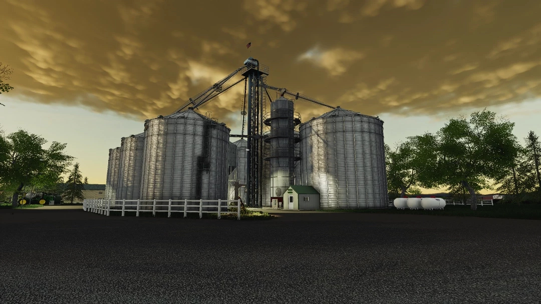 Mod Gsi Grain Drying Elevator V10 Farming Simulator 22 Mod Ls22 Mod Download 7855