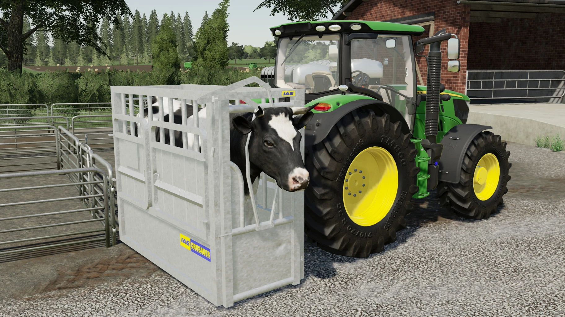 Mod Iae Crusader Cattle Crush V10 Farming Simulator 22 Mod Ls22 Mod Download 7933