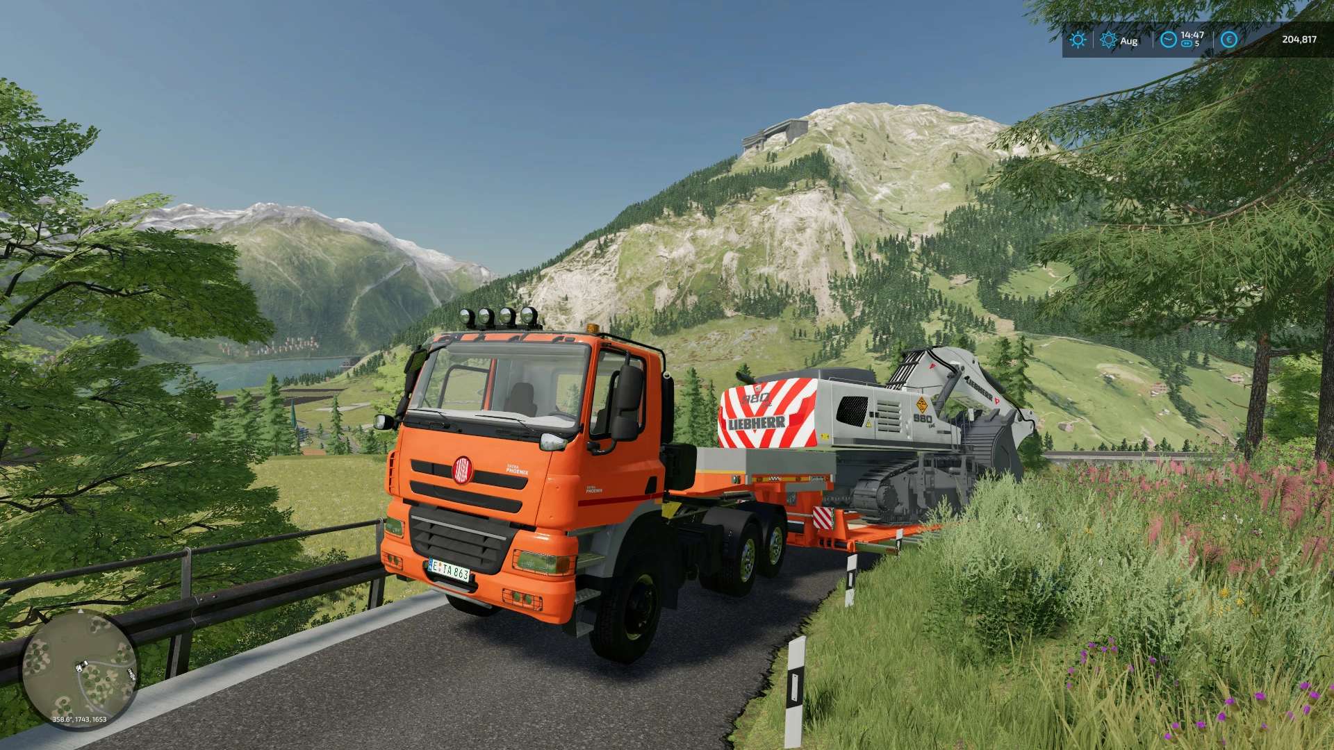 Ls Goldhofer Low Loader With Extensions V Farming Simulator