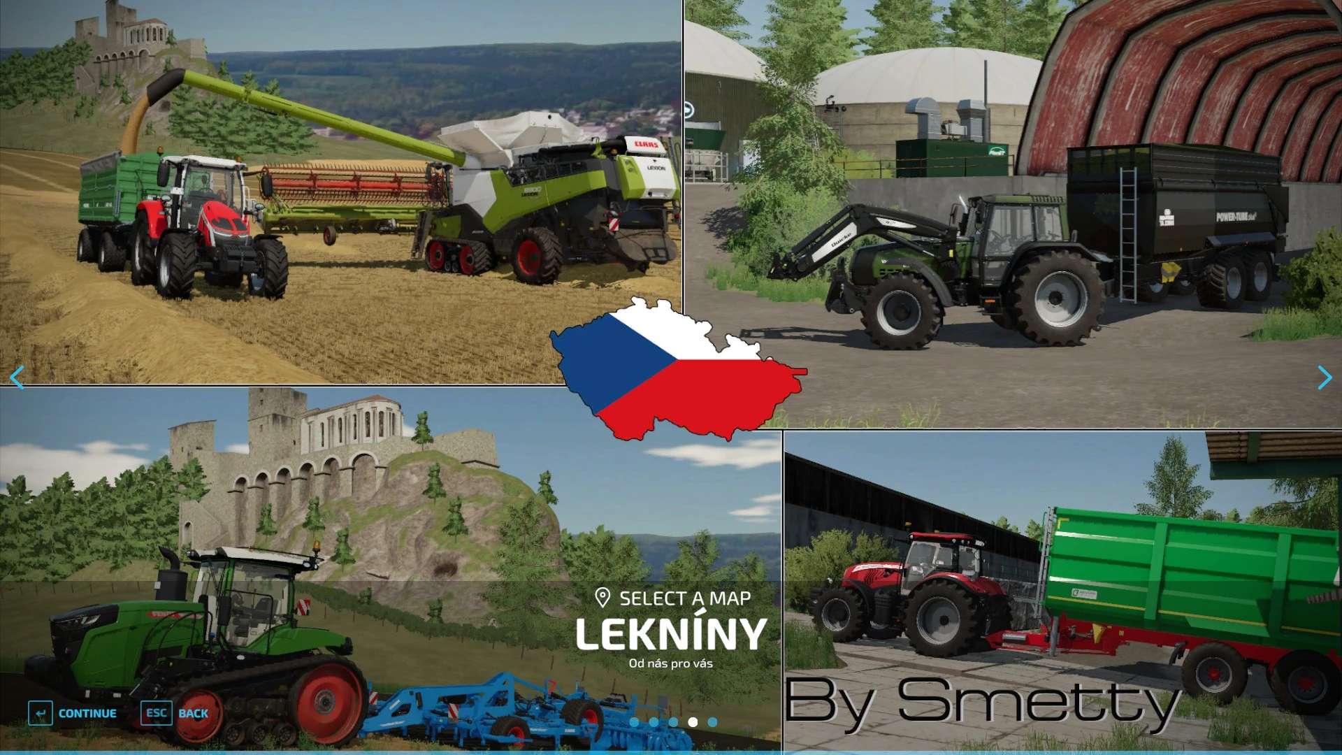 LS22 Lekniny Map v1.0.0.0 - Farming Simulator 22 mod, LS22 Mod download!