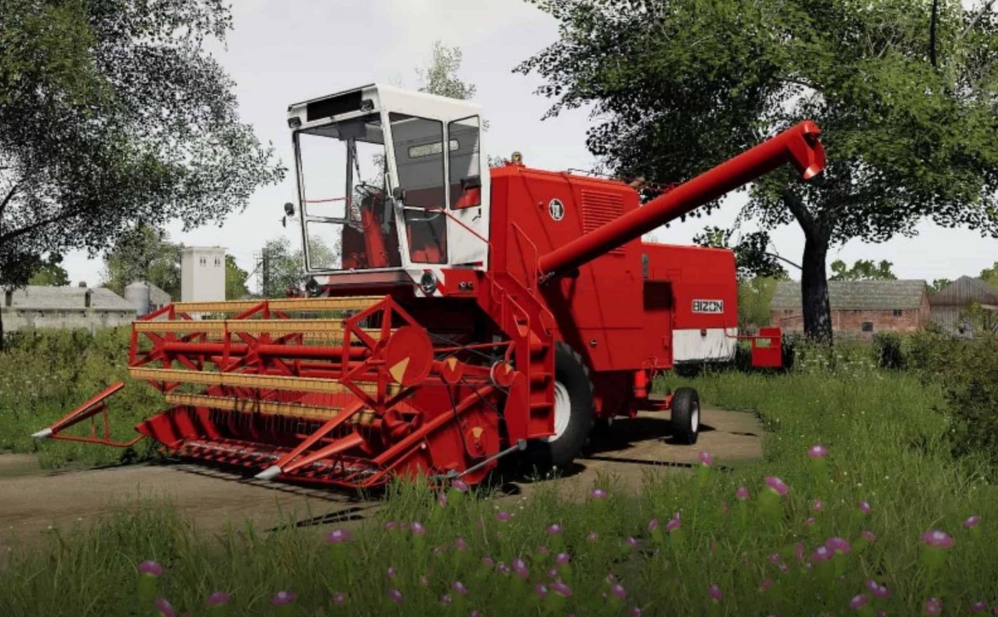 Combine Fmz Bizon Z050z056 V10 Farming Simulator 22 Mod Ls22 Mod Download 6404