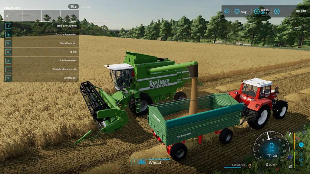 Ls22 Manual Combine Discharge V1000 Farming Simulator 22 Mod Ls22 Mod Download 7643