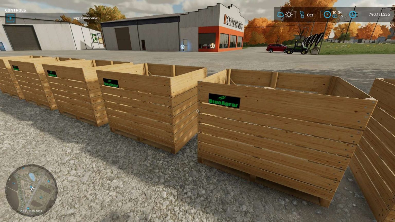 LS22 Storage box v1.0.0.0 - FS 25 modding - LS25 Mod download!