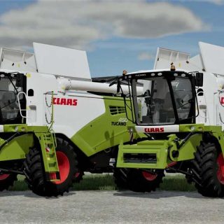 LS22 Claas Tucano Pack v1.0.0.0 - FS 25 modding - LS25 Mod download!