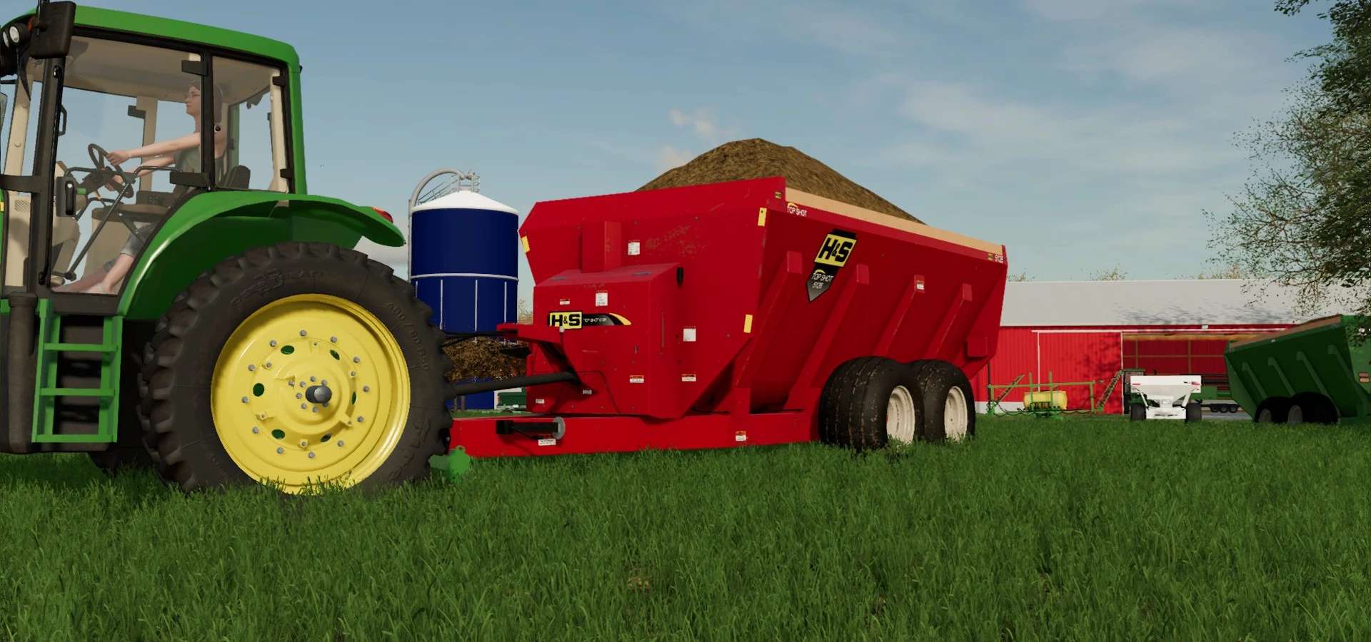 Ls22 Hands 5126 Top Shot Manure Spreader V10 Farming Simulator 22 Mod Ls22 Mod Download 7494