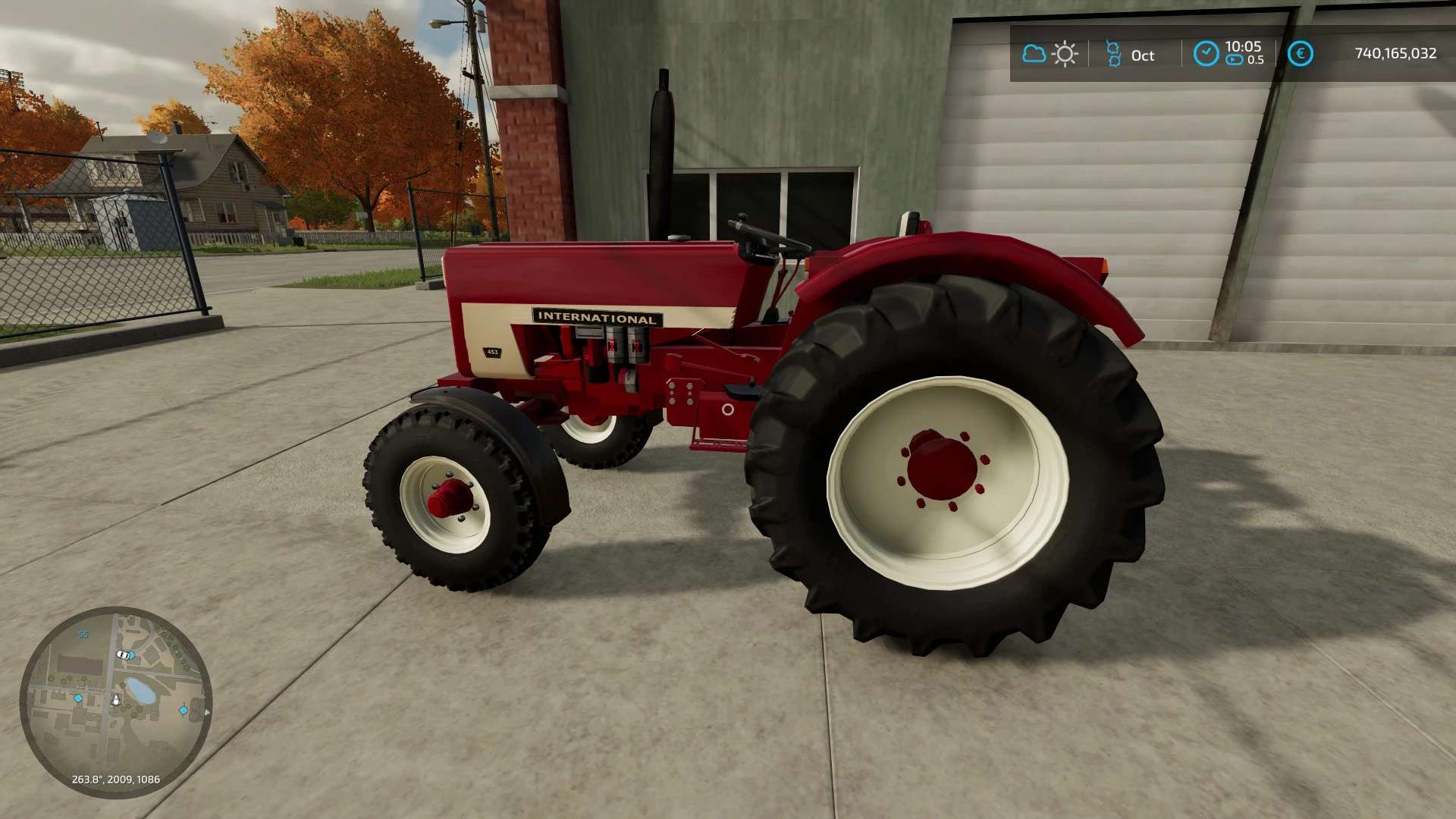 LS22 Ihc 453 with hood v1.0.0.0 - FS 25 modding - LS25 Mod download!