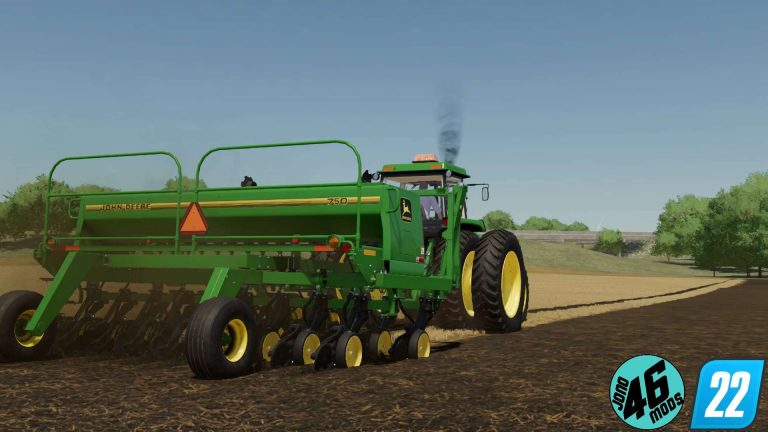 LS22 John Deere 750 seed drill v1.0.0.0 - Farming Simulator 22 mod ...