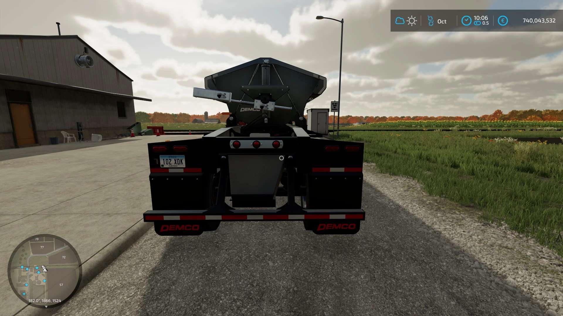 Ls22 Demco Side Tip Trailer Custom V1000 Farming Simulator 22 Mod Ls22 Mod Download 0839