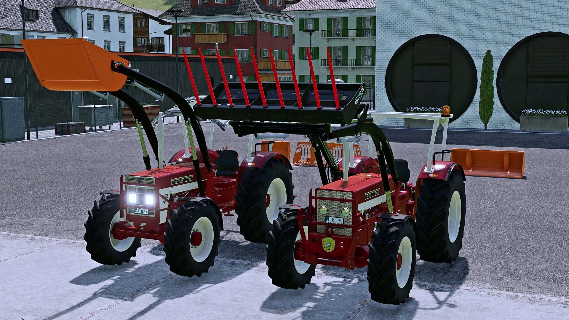 Ls22 Baas And Kus Frontloader Package V1112 Farming Simulator 22 Mod Ls22 Mod Download 4383